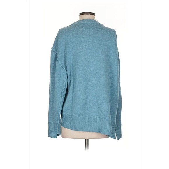 Rachel Comey Thayne Top Washed Indigo Blue 100% Merino Wool Size Small - Picture 7 of 13